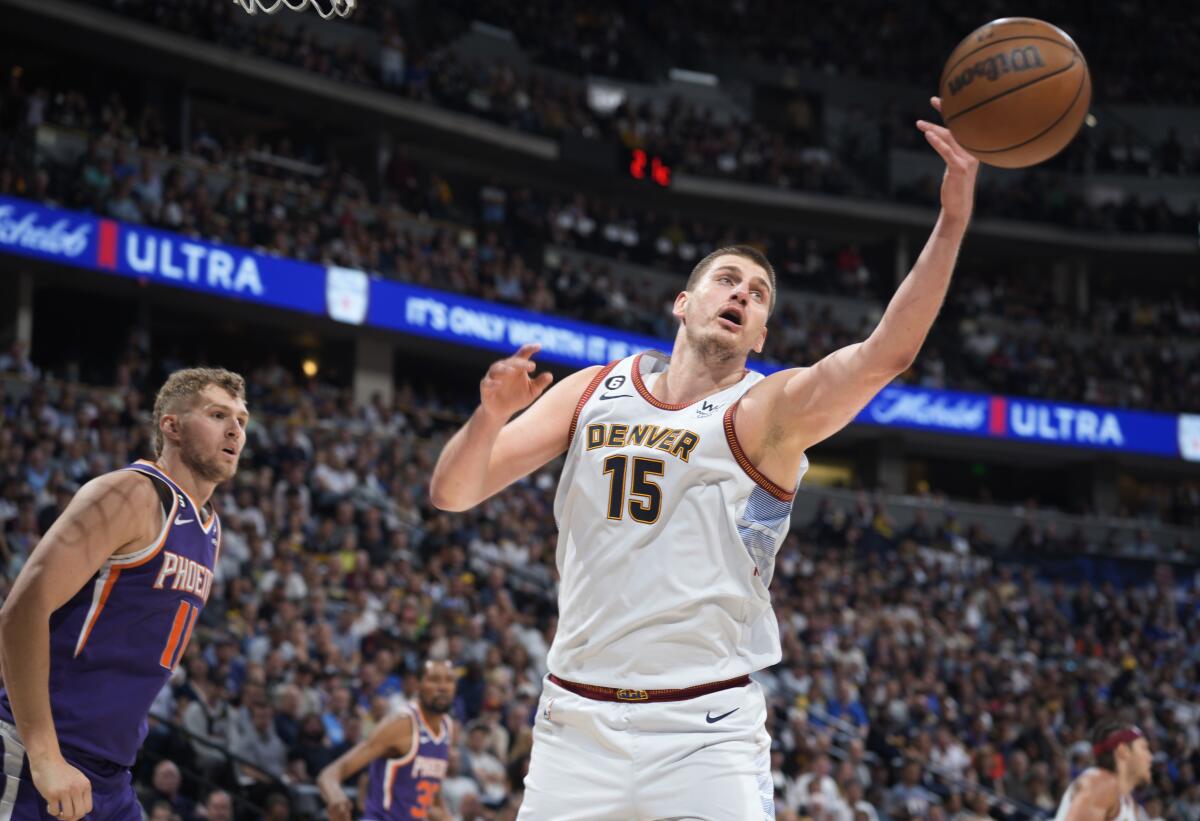 Nuggets' Jokic has career-high 27 rebounds in triple-double - The San Diego  Union-Tribune