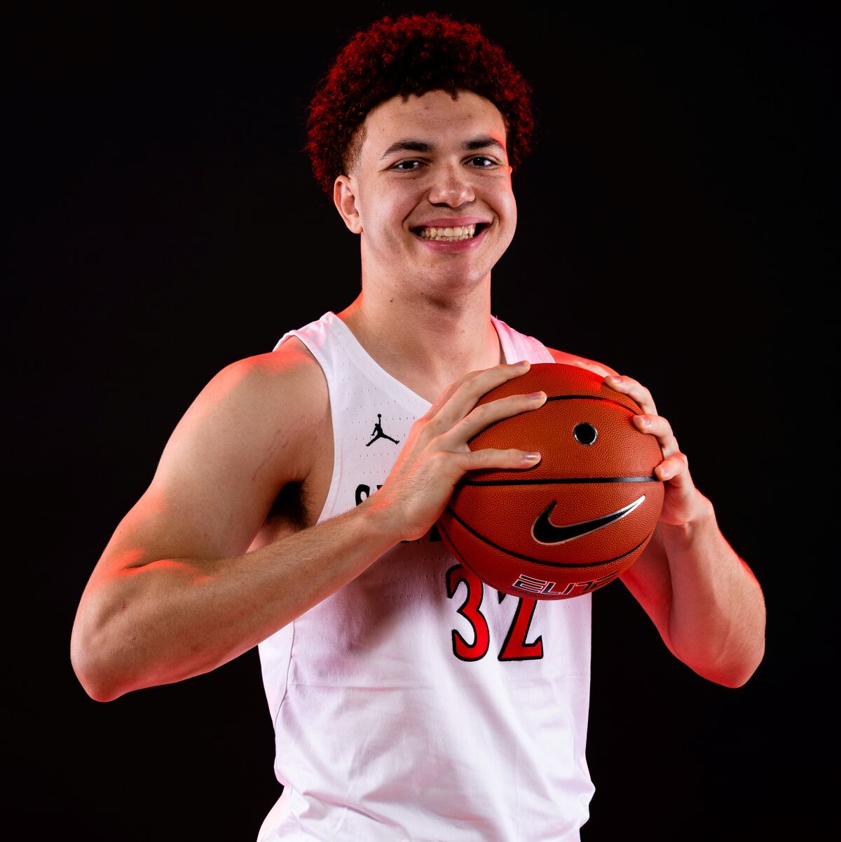 Aztecs basketball commit Elijah Saunders throws his weight around - The ...