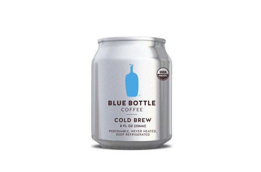 You can soon get your Blue Bottle cold brew coffee fix from a can - Los  Angeles Times