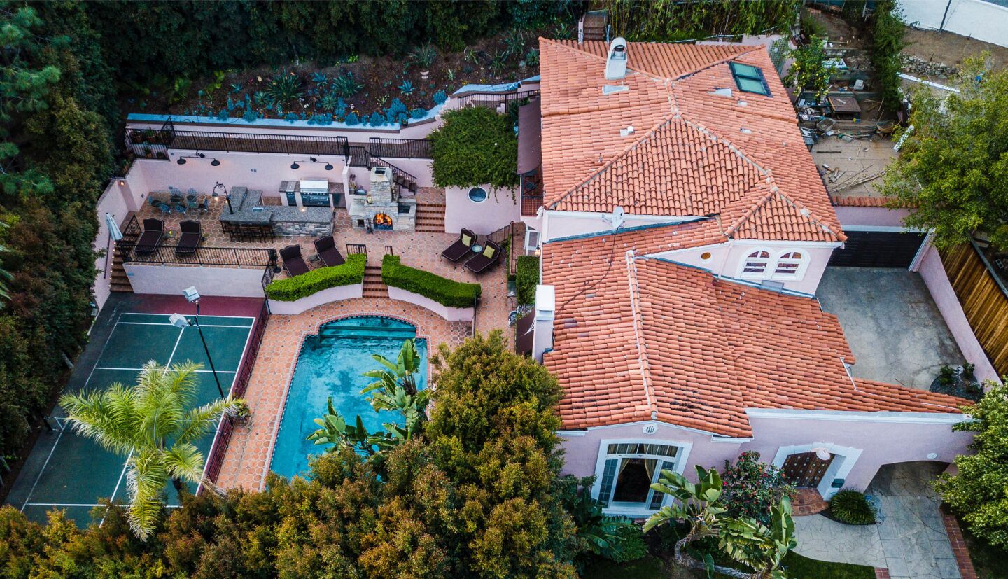 Patrick Dempsey's former Hollywood Hills home