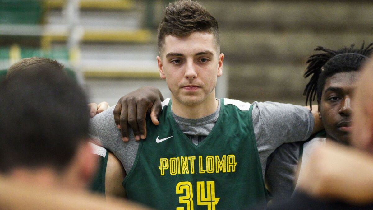 Point Loma Nazarene's Daulton Hommes has hired an agent and will stay in the NBA Draft, foregoing his final season of collegiate eligibility.
