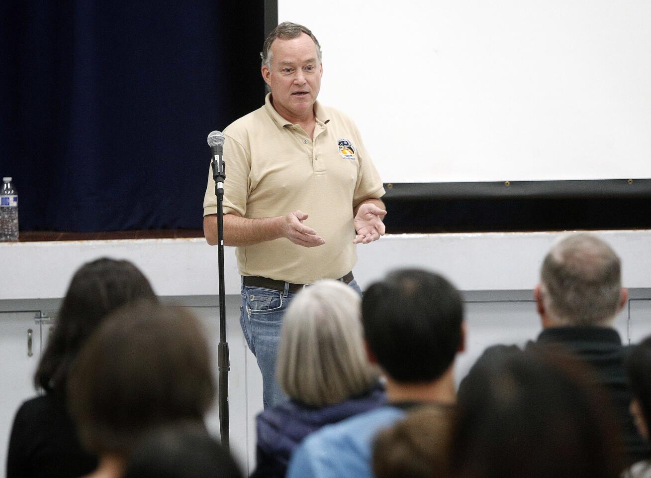 Photo Gallery: La Canada Unified School District invited to discussion about the InSight mission to Mars