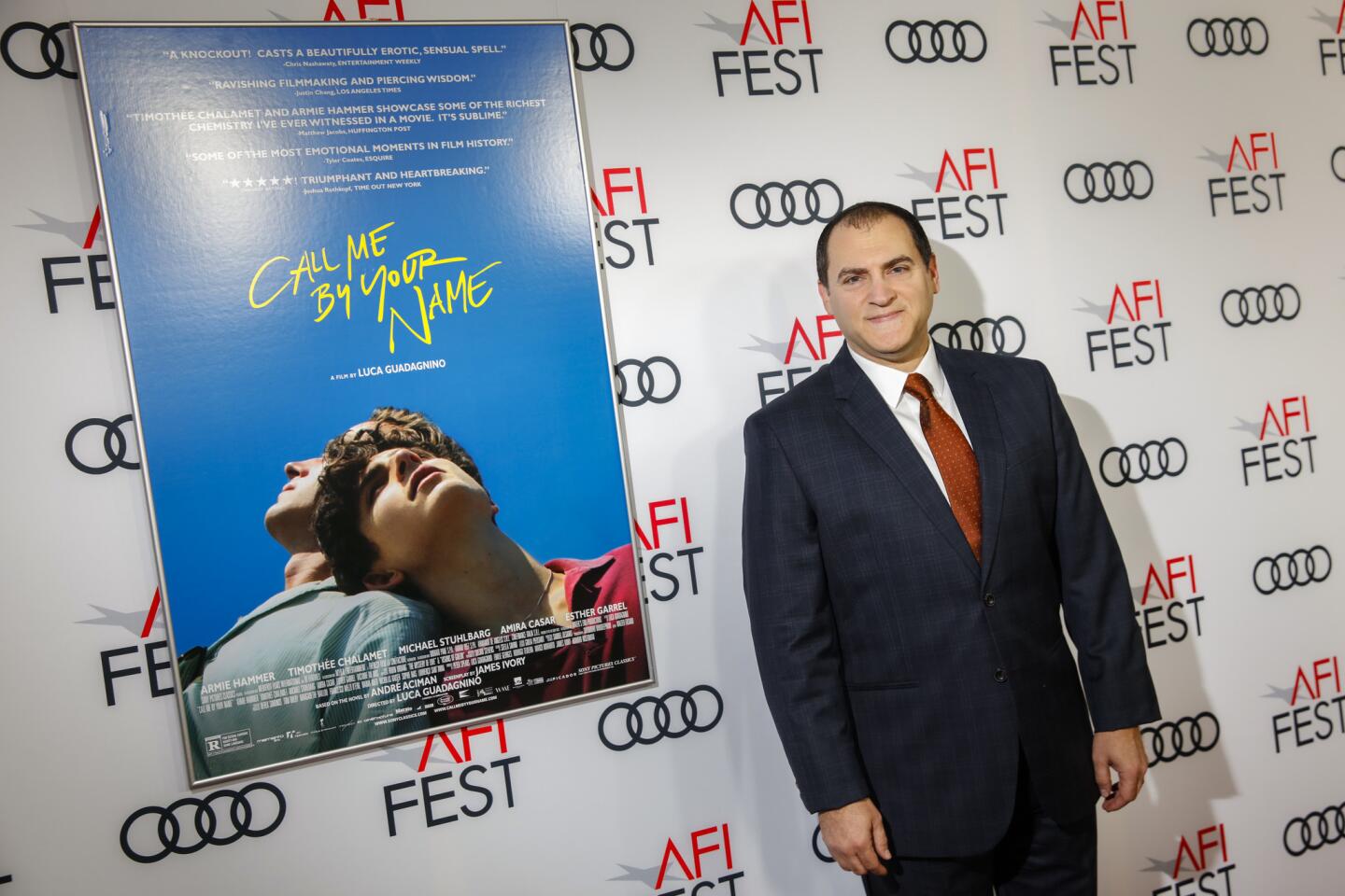 AFI Fest premiere of 'Call Me By Your Name'