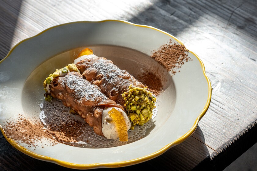 Cesarina's cannoli