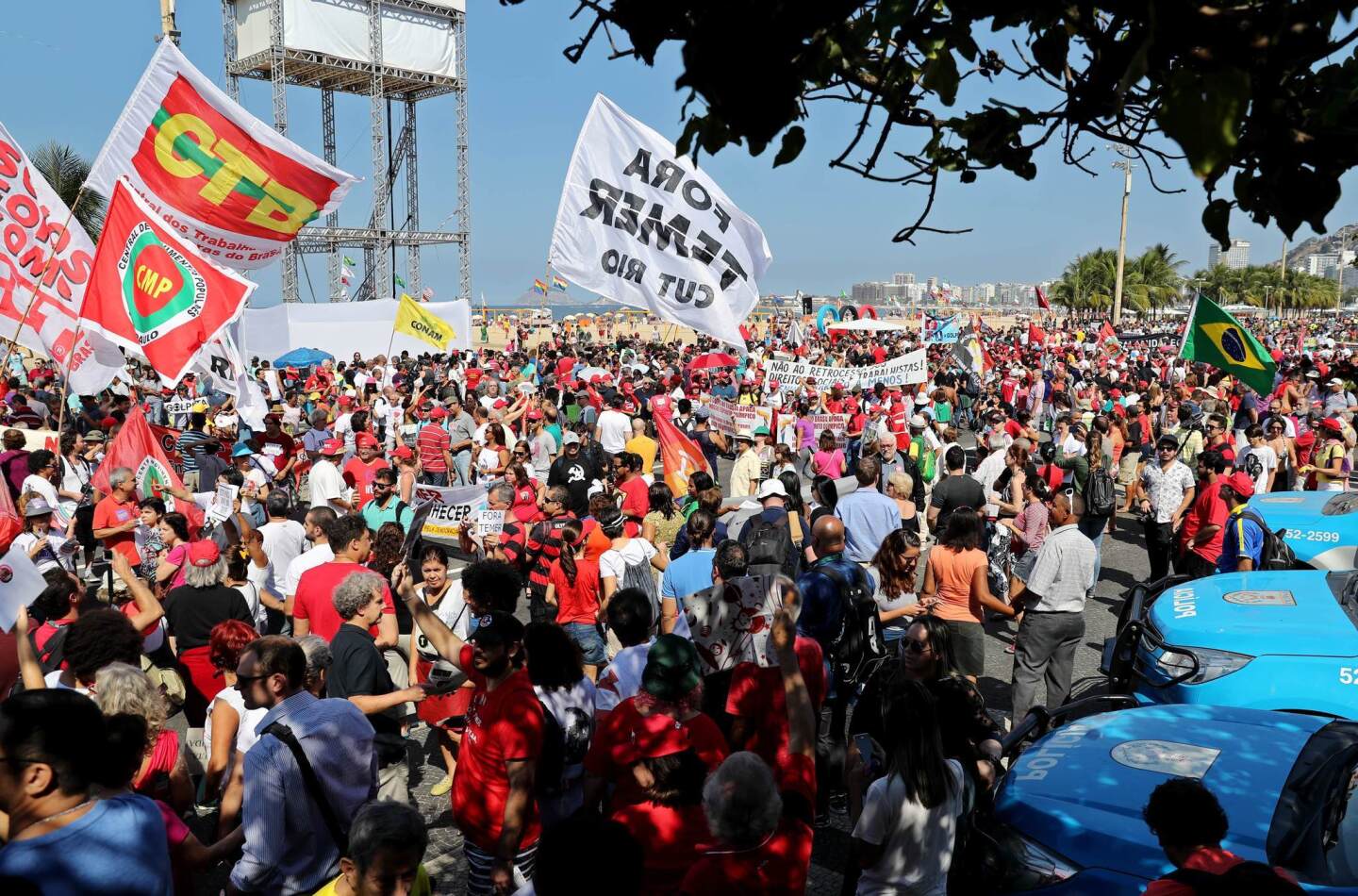Río 2016: Protestas en inauguración