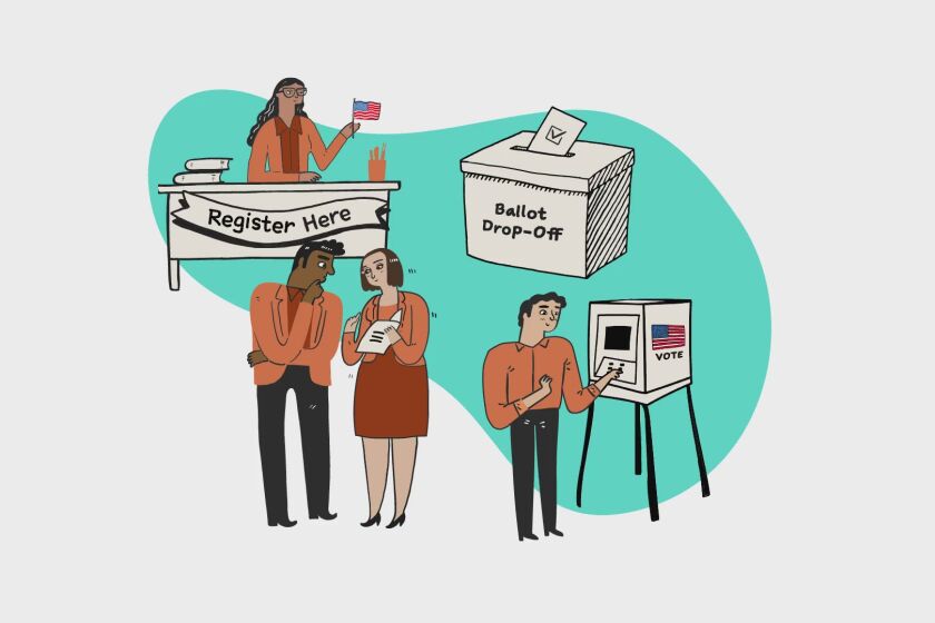 Vote centers animation