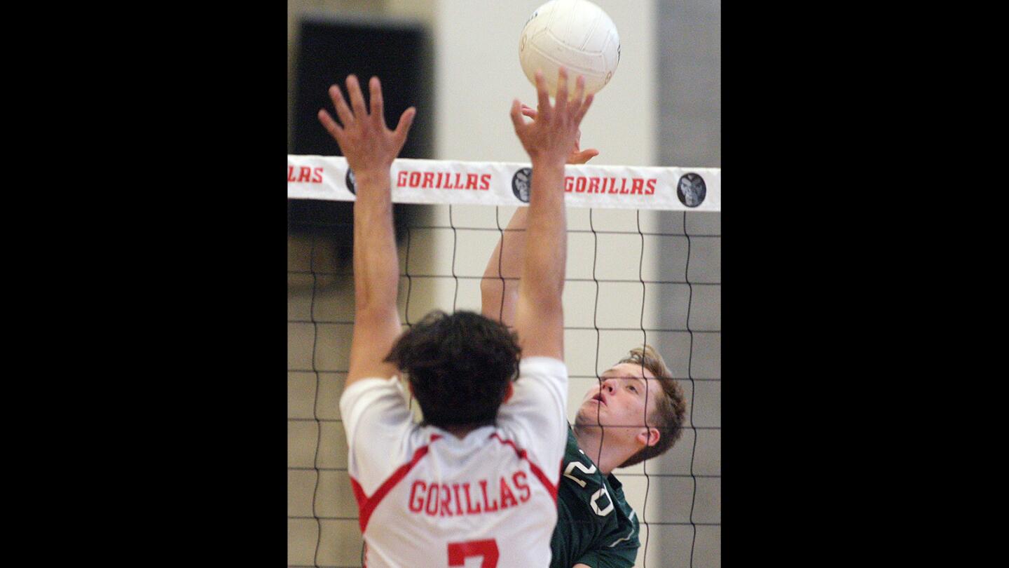 Photo Gallery: Povidence vs. Oakwood in Pacific League boys' volleyball