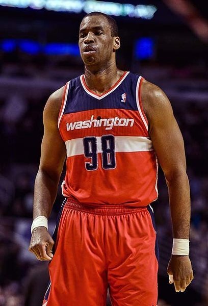Jason Collins has played for six NBA teams. This season, he played for the Boston Celtics and then the Washington Wizards.