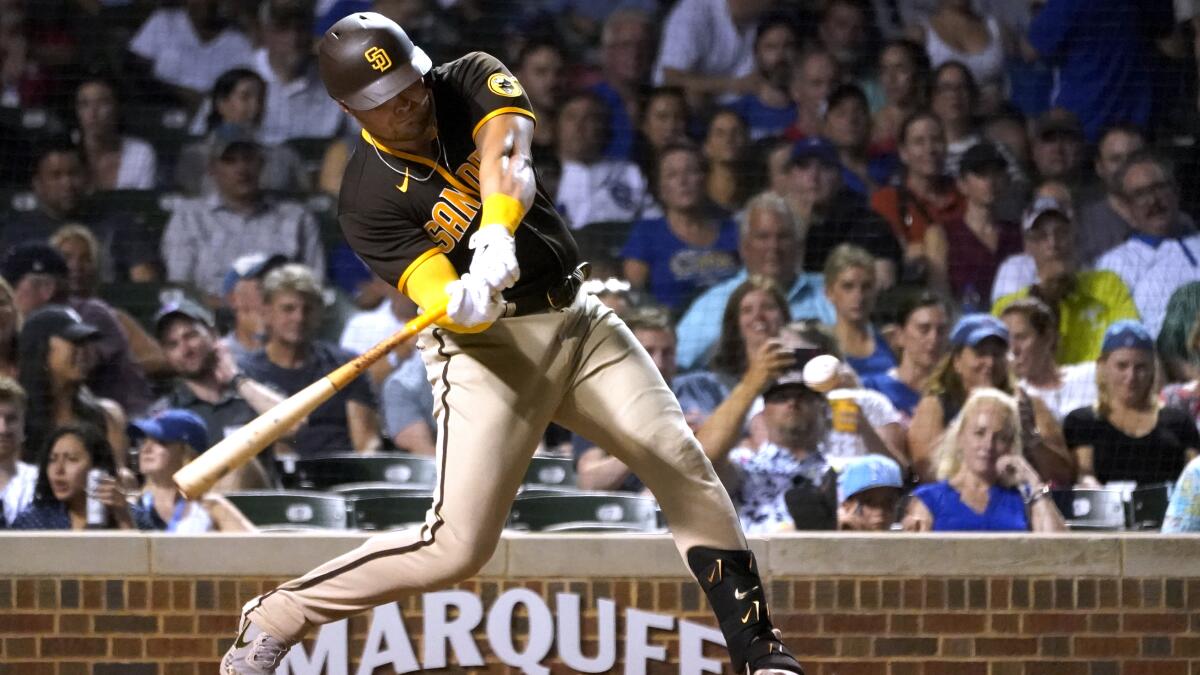 Voit homers, drives in 5 as Padres rally past Cubs 12-5