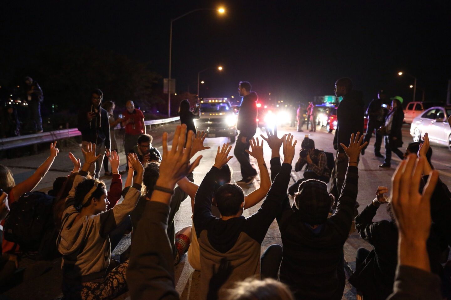 Ferguson protests in Los Angeles