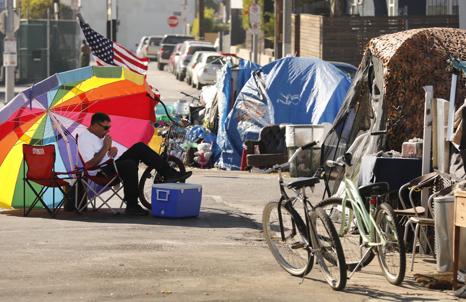 Editorial Anti Camping Laws Will Not Fix L A Homelessness Los Angeles Times