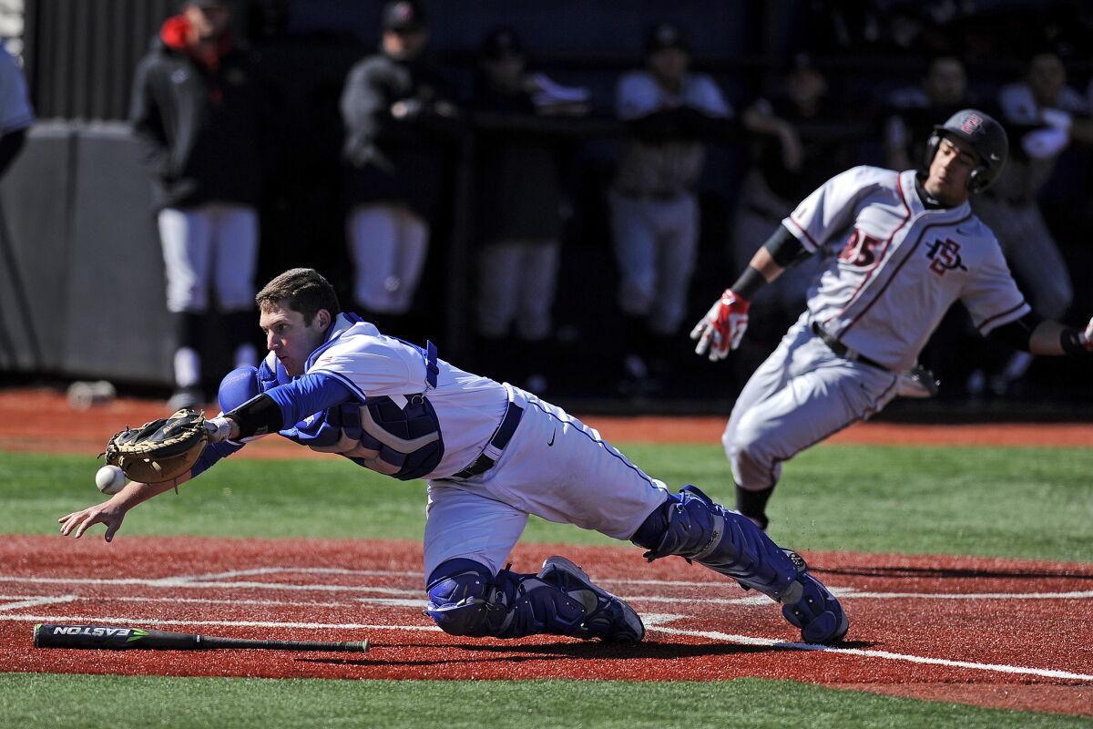 Travis Wilkie, then a sophomore, plays against San Diego State University at the U.S. Air Force Academy.