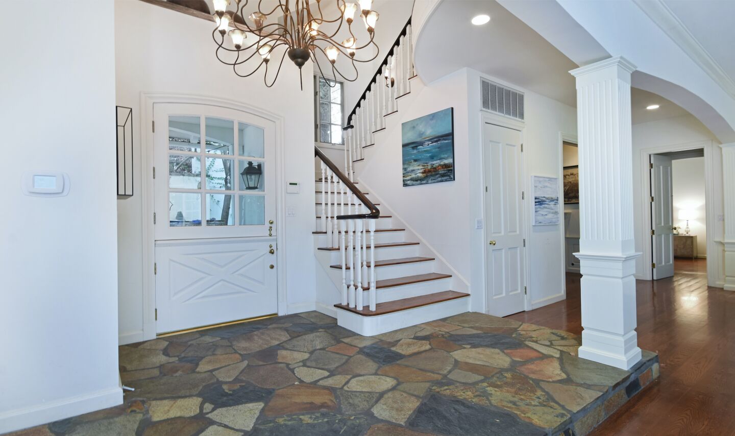 The foyer.