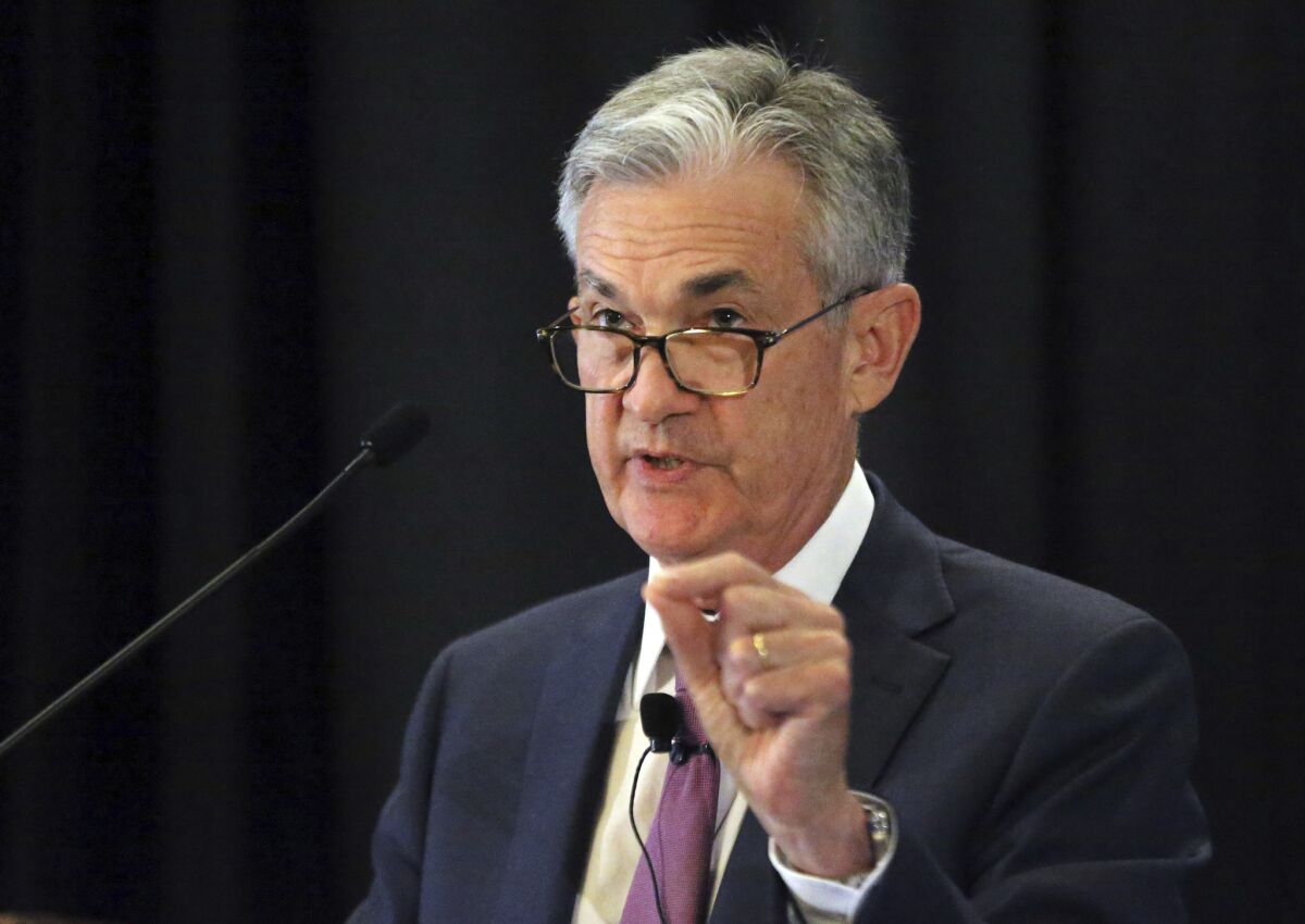 Federal Reserve Chairman Jerome H. Powell is shown in 2018.