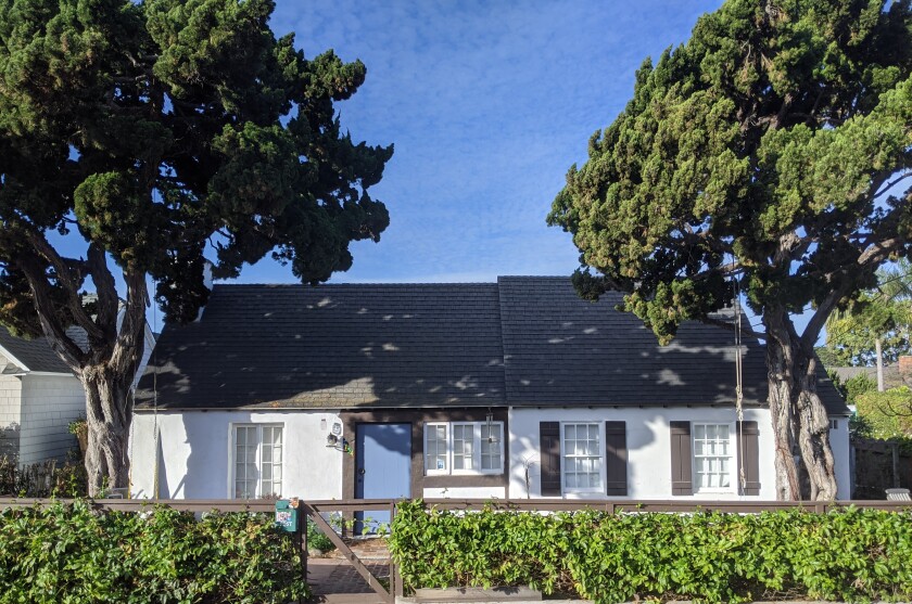 The renovated 1927 house known as “Florence Palmer Spec House No. 2”