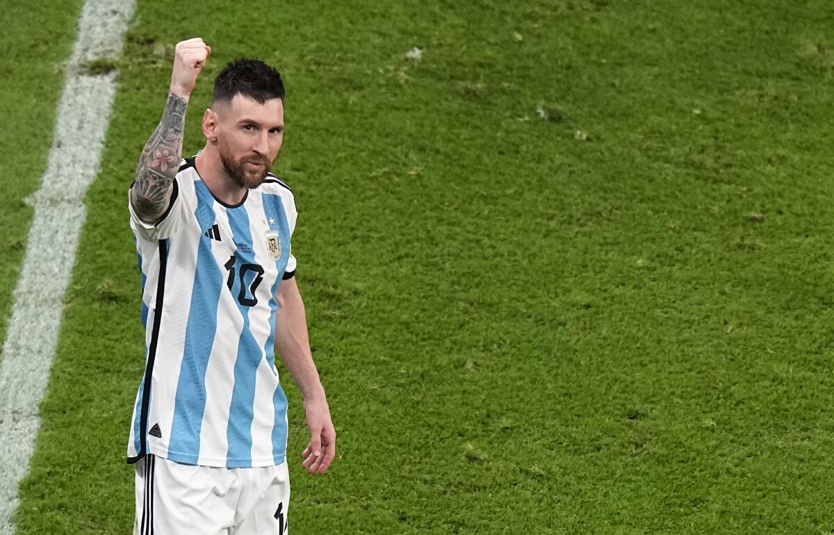 Lionel Messi's last-ever Argentina World Cup kit: A closer look at