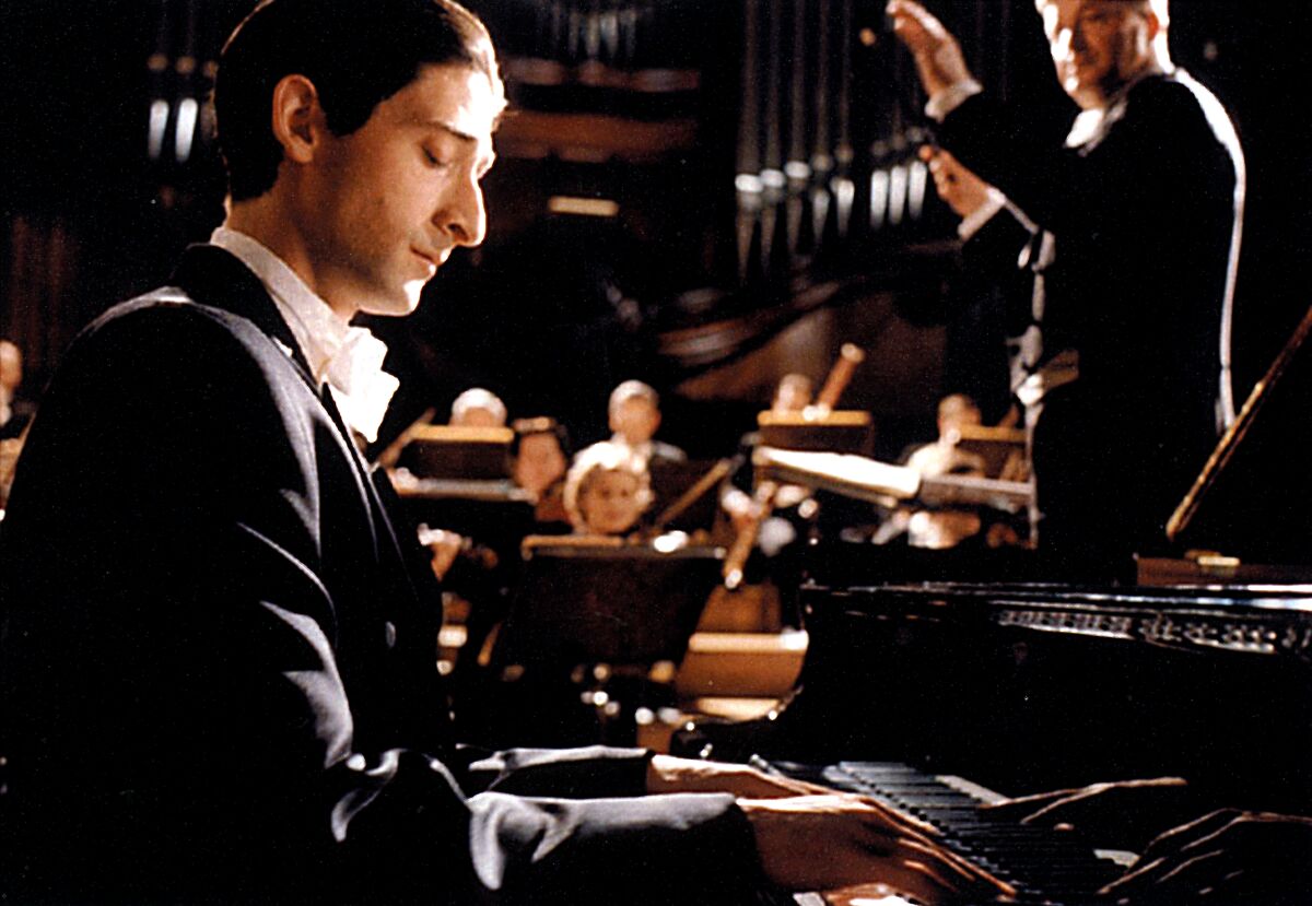 Adrien Brody stars in Roman Polanski's "The Pianist."