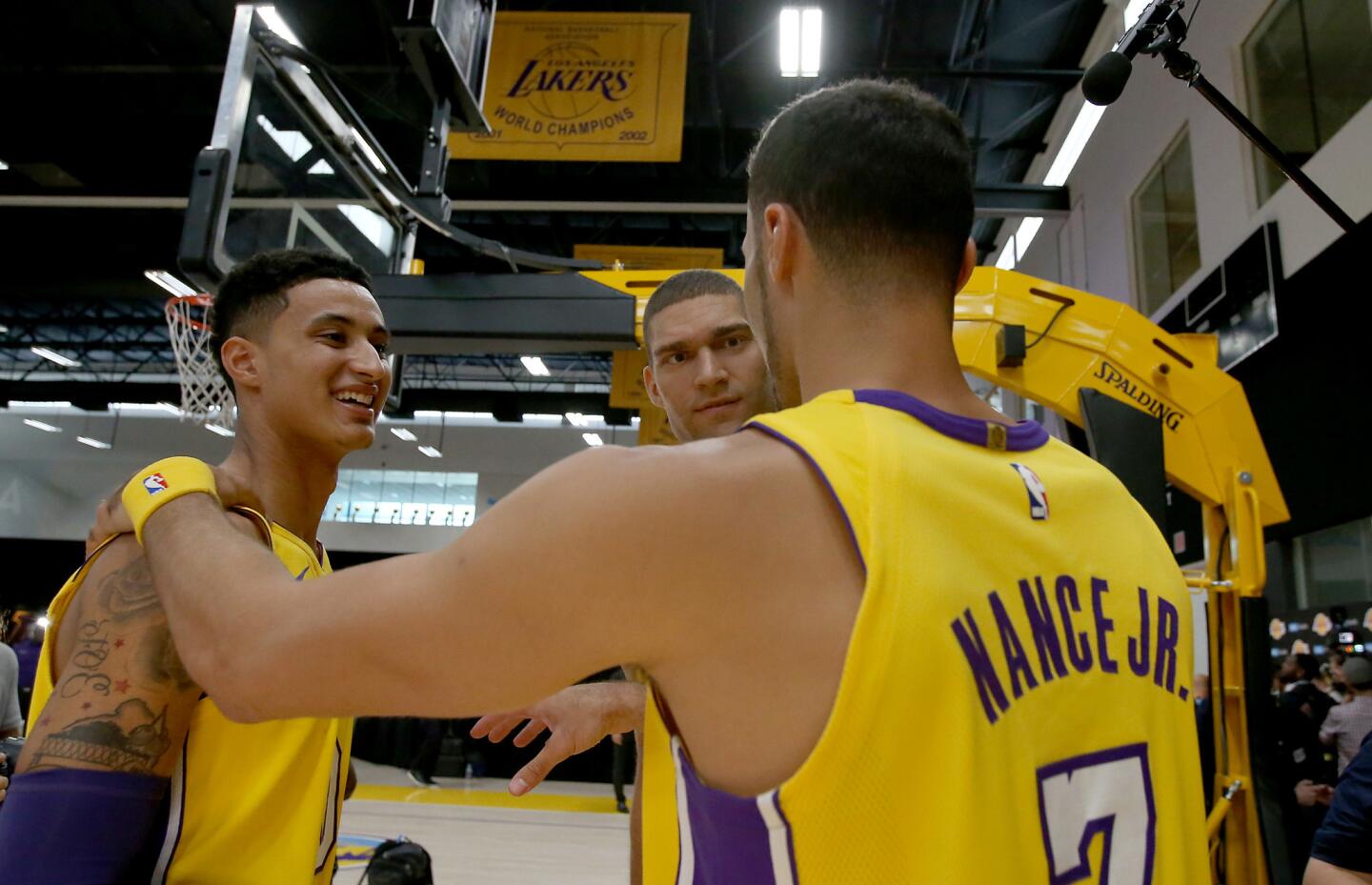 Lakers media day