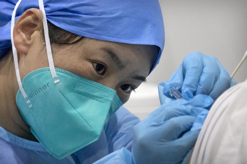 China Aprueba Su Quinta Vacuna Contra El Covid 19 San Diego Union Tribune En Espanol