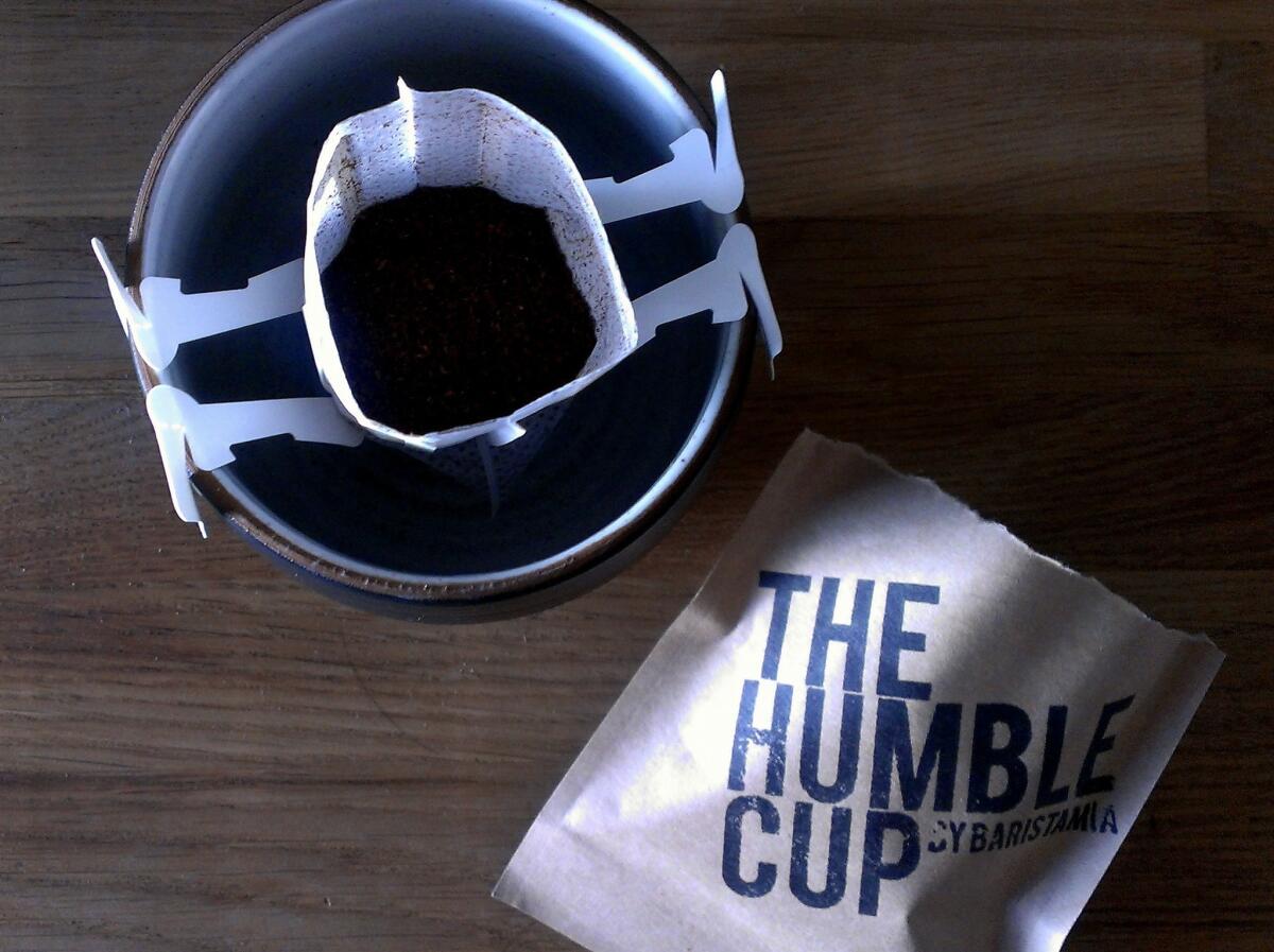 The Humble Cup is a dripper and filter in one.