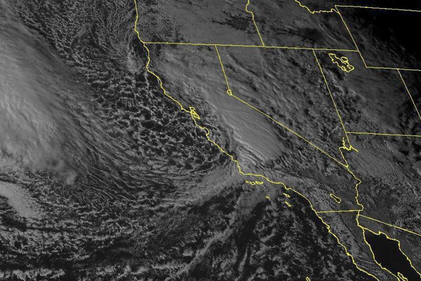 West Coast satellite view, Feb. 7, 2024.