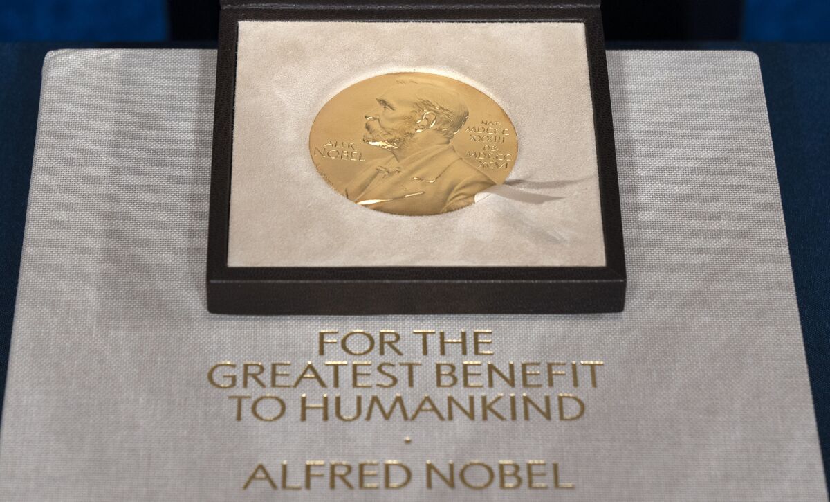 Nobel Prize medal
