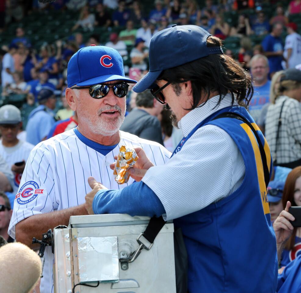 Stephen Colbert Undercover Sells Hot Dogs at Cubs Game