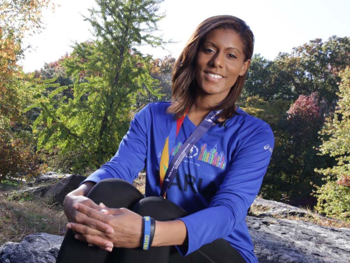 María Solís Belizaire de Nueva York fundó un grupo para corredores latinos que a la vez era inclusiva de su herencia afrolatina en 2016.
