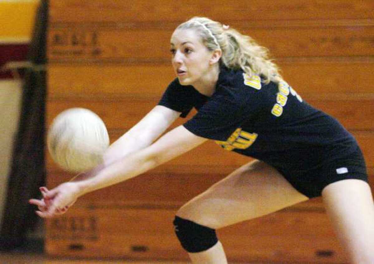 La Cañada High outside hitter Kendall Walbrecht, who verbally committed to play for UC Davis in September 2011, will look to finish her high school career strong.