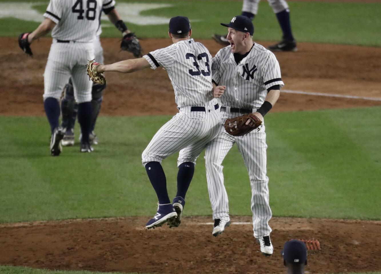 APphoto_ALCS Astros Yankees Baseball