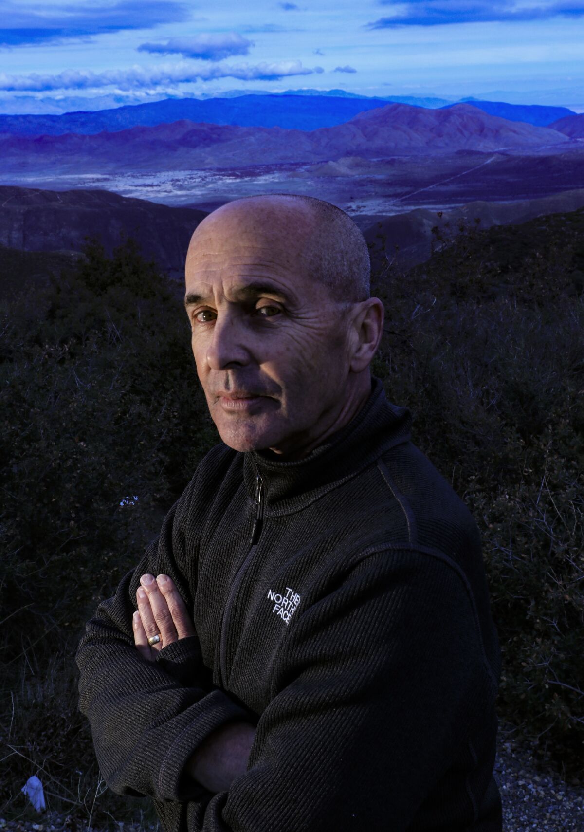 Don Winslow in San Diego County in 2019. 