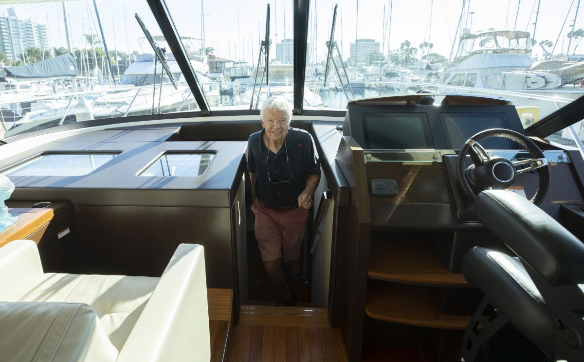 Yacht owner Bill Wolf