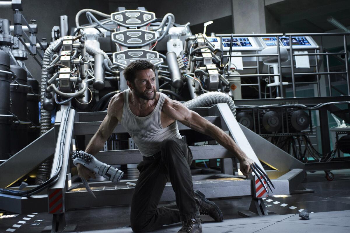 Hugh Jackman in a scene from "The Wolverine."