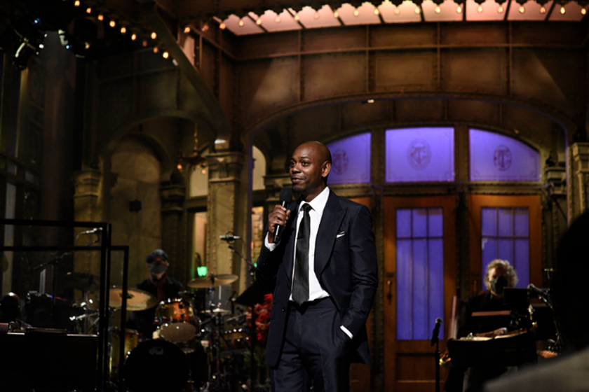 "Saturday Night Live" host Dave Chappelle, Saturday, November 7, 2020