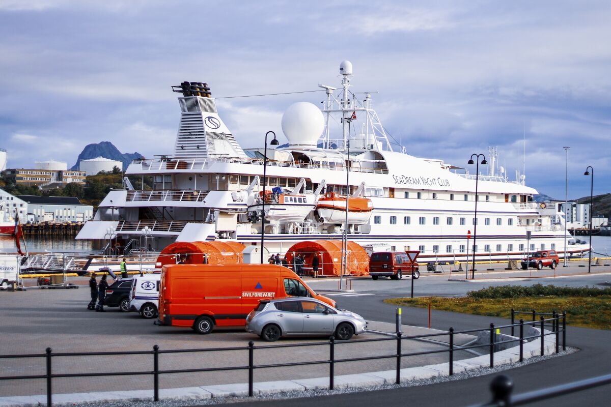 The passengers and crew can't disembark from SeaDream 1 in Norway after a passenger got COVID-19