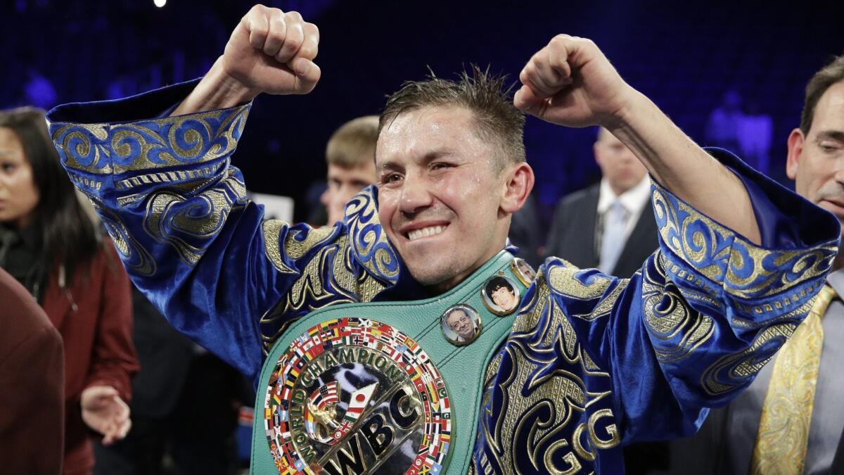 Gennady Golovkin joined DAZN's stable of fighters earlier this month.