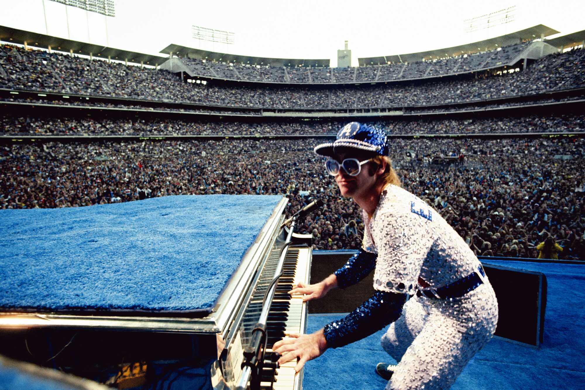 Revisiting Elton John's iconic 1975 Dodger Stadium concerts Los