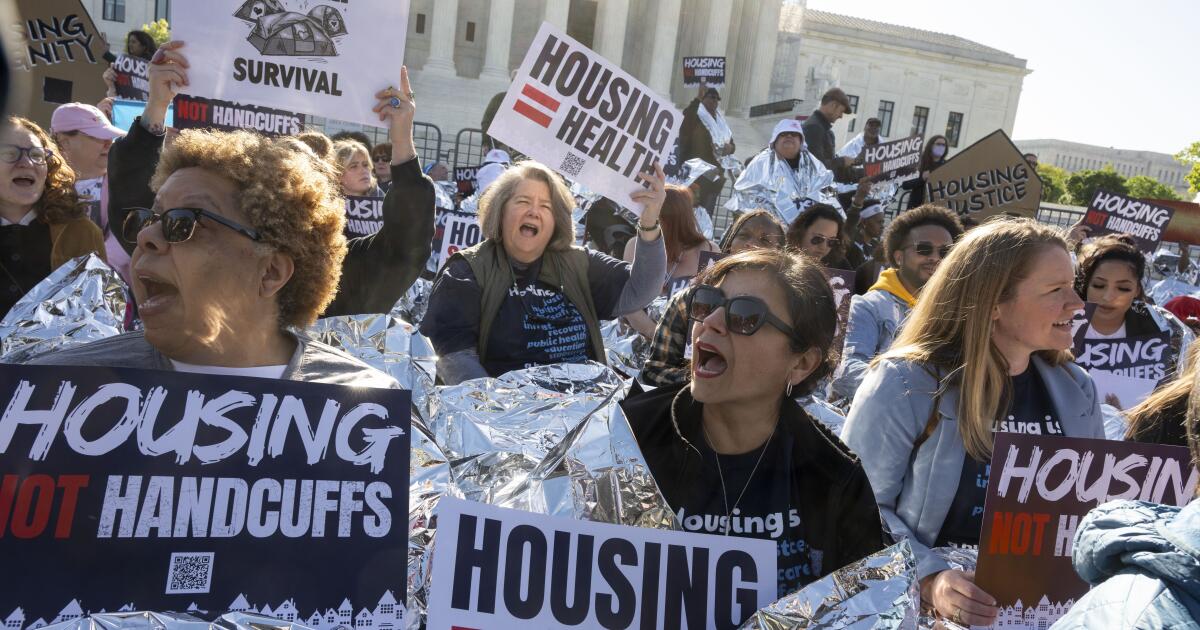 The Supreme Court docket’s homelessness choice might backfire on California