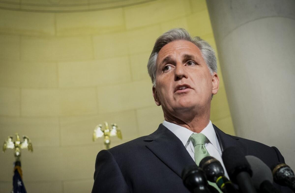 Rep. Kevin McCarthy (R-Bakersfield) (Pete Marovich / Bloomberg)