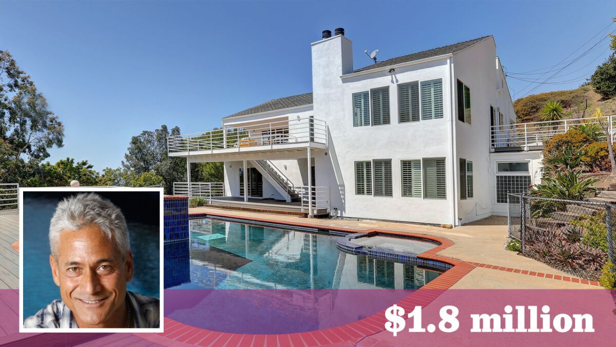 Greg Louganis has sold his ocean-view home in Malibu for $1.8 million.