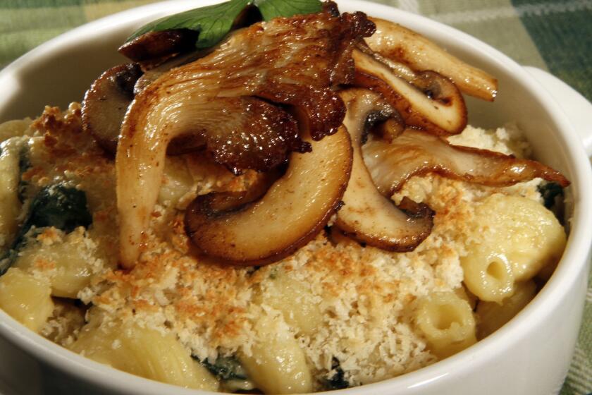 A rich and creamy take on this classic comfort food. Recipe: Cheesy spinach mac