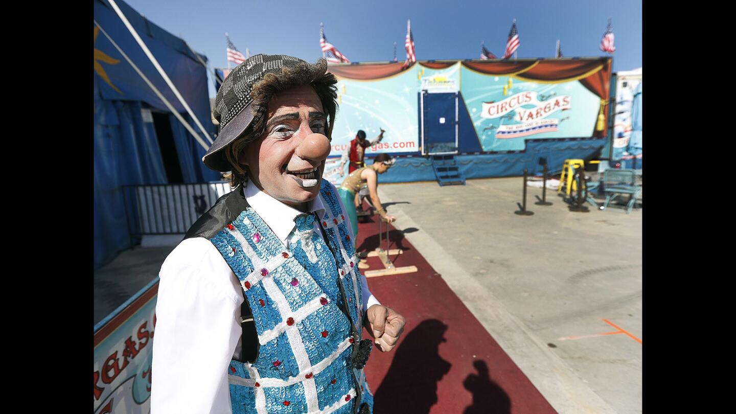Photo Gallery: Circus Vargas sets up in Burbank