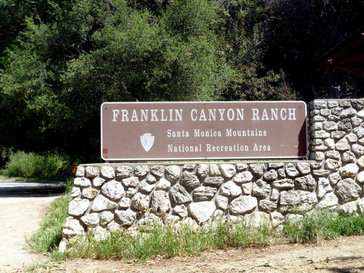 Franklin Canyon's 600-plus acres of trails are part of Santa Monica Mountains National Recreation Area.