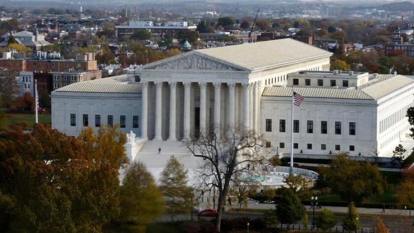 U.S. Supreme Court building.