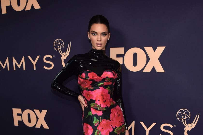 Kendall Jenner attends the 71st Emmy Awards at Microsoft Theater on September 22, 2019 