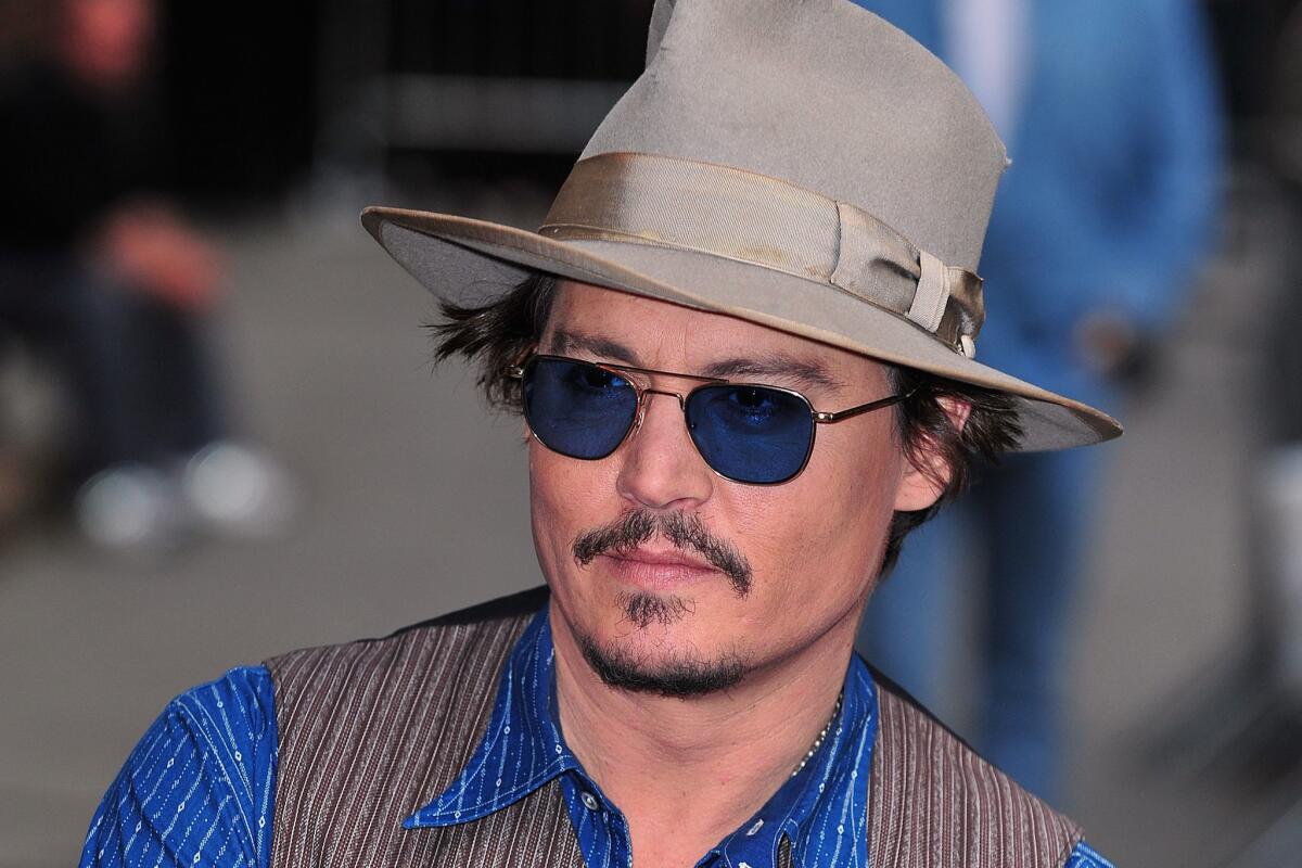 Johnny Depp's movie "Mortdecai" will open Feb. 6.