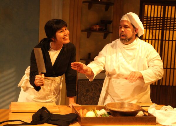 Review: Dustin H. Chinn's new Chance Theater comedy serves up the cultural politics of food