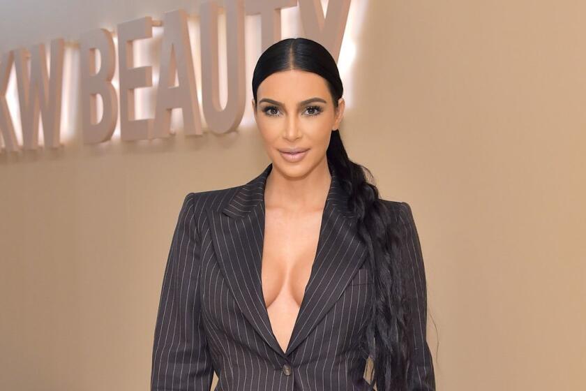 COSTA MESA, CA - DECEMBER 04: Kim Kardashian West attends the KKW Beauty Pop-Up at South Coast Plaza on December 4, 2018 in Costa Mesa, California. (Photo by Stefanie Keenan/Getty Images for KKW Beauty)