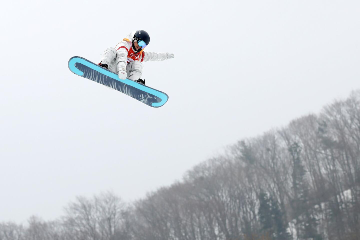 PYEONGCHANG-GUN, SOUTH KOREA - FEBRUARY 10: Ryan Stassel of the United States trains ahead of the Men's Slopestyle qualification on day one of the PyeongChang 2018 Winter Olympic Games at Phoenix Snow Park on February 10, 2018 in Pyeongchang-gun, South Korea. (Photo by Cameron Spencer/Getty Images) ** OUTS - ELSENT, FPG, CM - OUTS * NM, PH, VA if sourced by CT, LA or MoD **