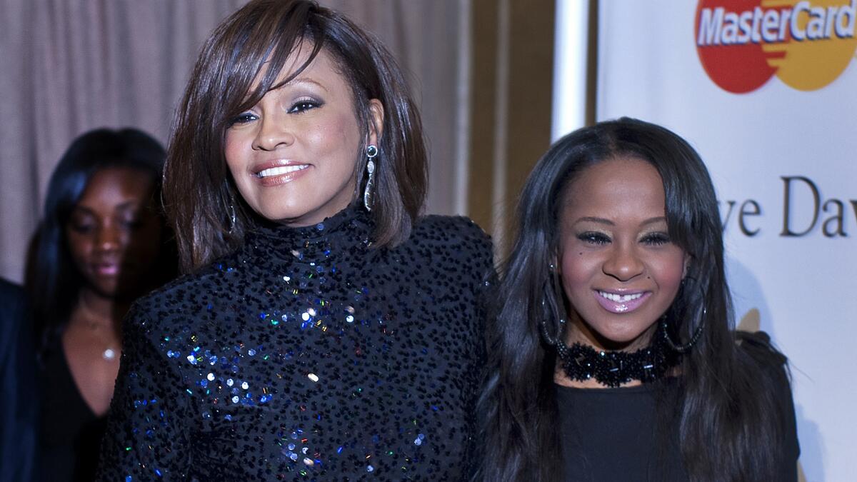 Whitney Houston and her daughter Bobbi Kristina Brown in 2011.